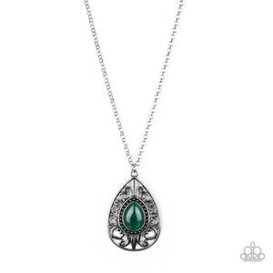 3 $10 items for $20   NWT Modern Majesty green Faux Moonstone Necklace